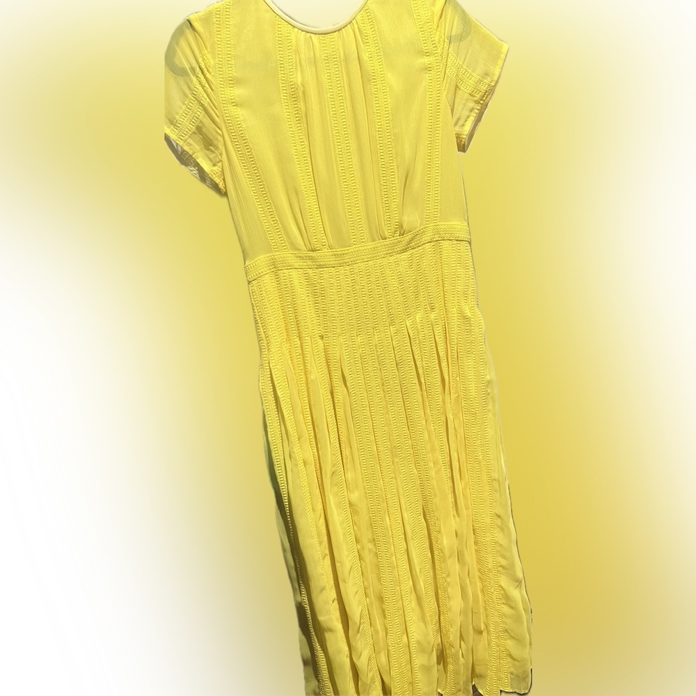 Yellow J.Crew dress